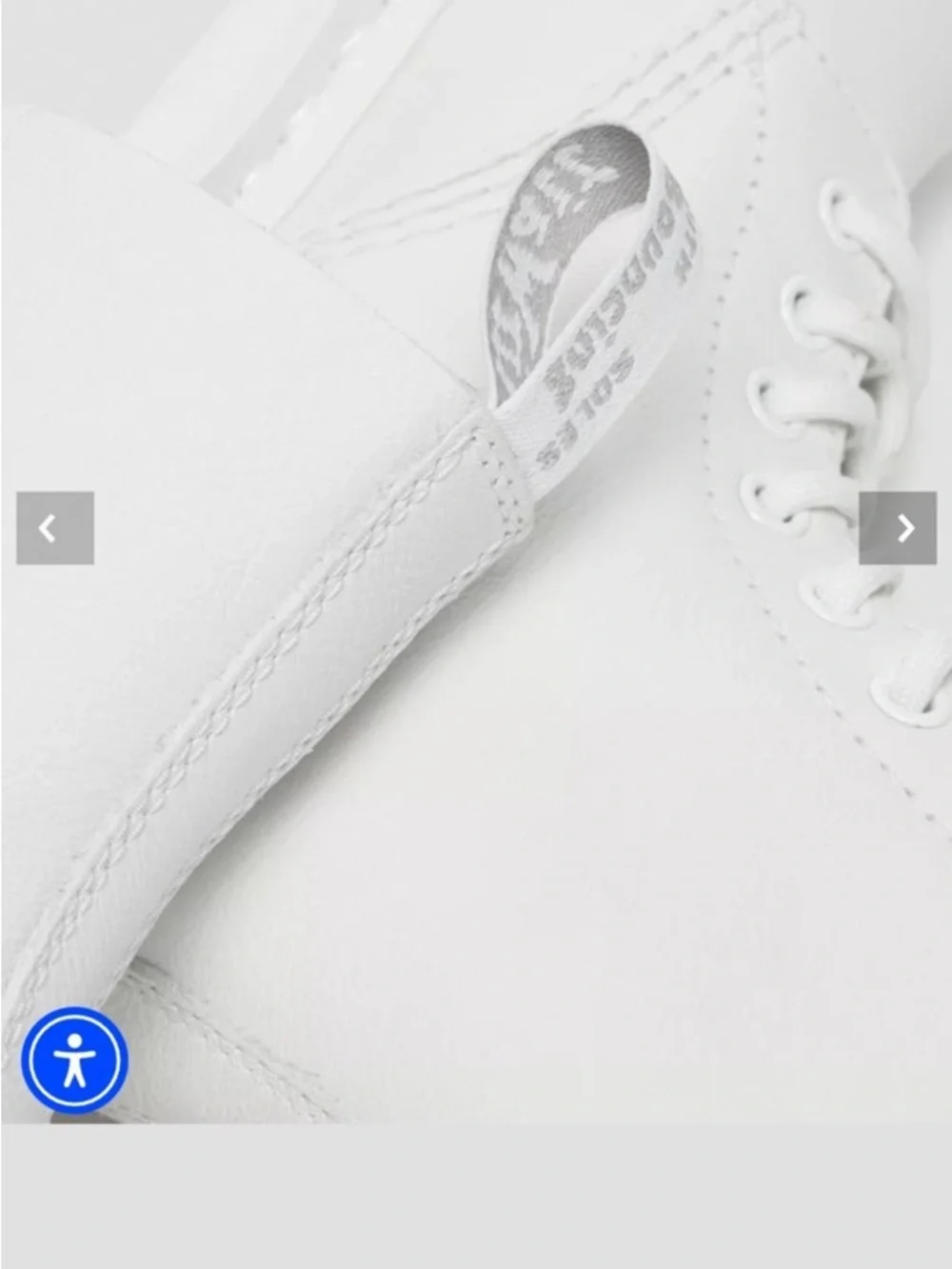 Dr. Martens White Lace-Up Leather Boots - Picture 2 of 7
